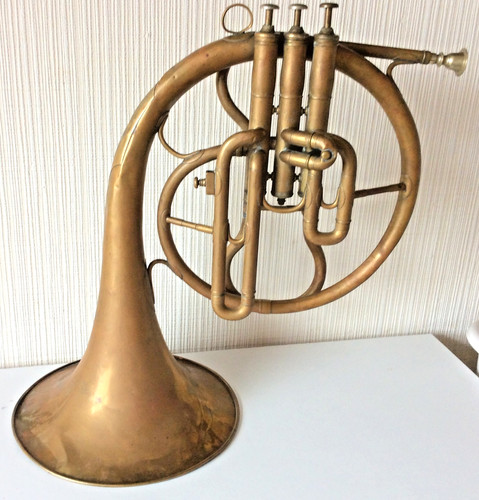 Boosey french horn - &,